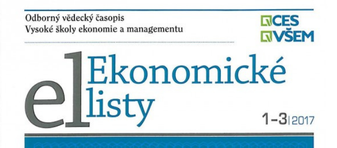 Ekonomické listy VŠEM / Výzkum CES VŠEM